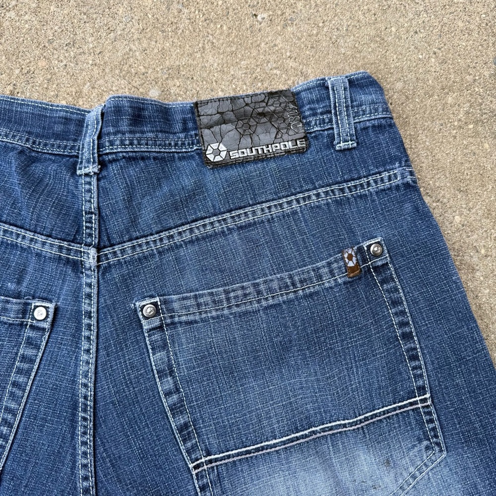 Y2K South Pole Jean Shorts Size 38